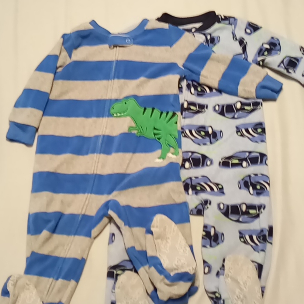 3 for $10/Like New 12M Boys pajamas- 2